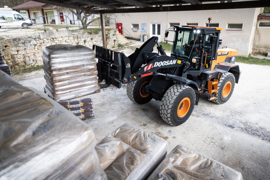 DOOSAN LANZA LAS NUEVAS CARGADORAS DE RUEDAS DL220-7 Y DL250-7